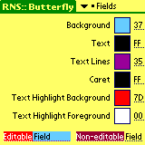 RNS:: Butterfly - software screenshot