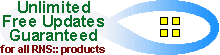 Unlimited Free Updates Guaranteed for all RNS:: software products