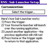 RNS:: Sub-Launcher - software screenshot